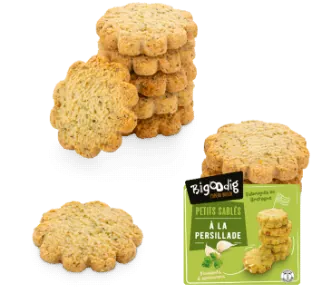 Petits sablés à la persillade — lot de 2
